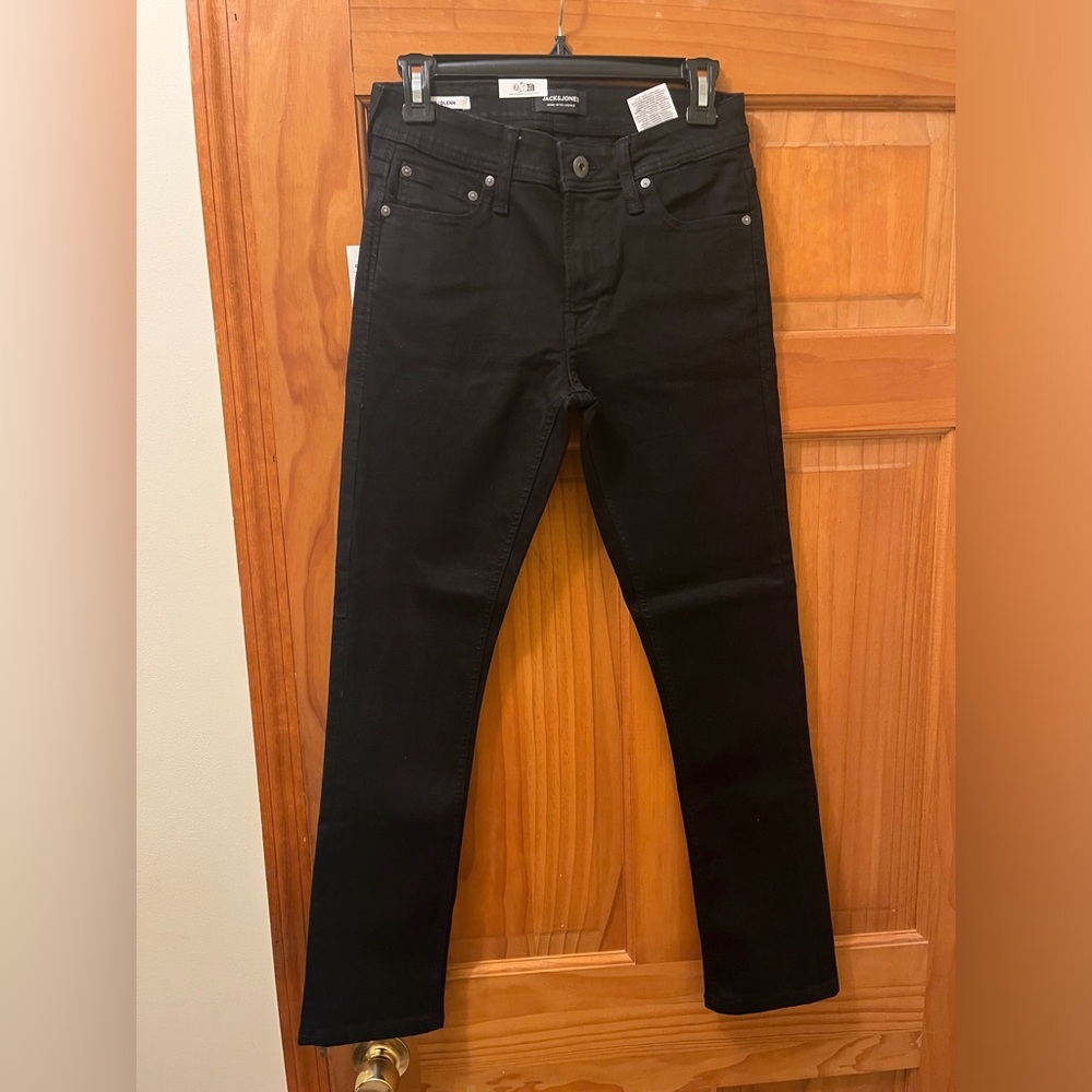 Jack and Jones black jeans men’s  size 28